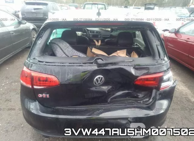 3VW447AU5HM007502 фото 7