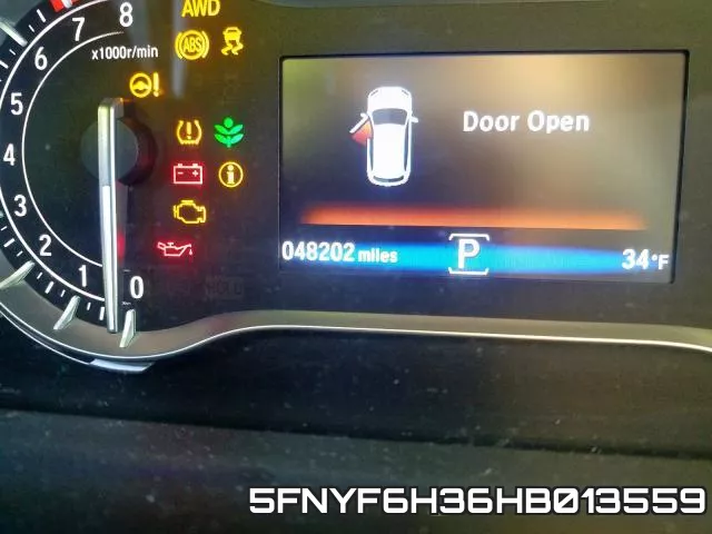 5FNYF6H36HB013559 фото 9