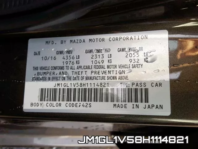 JM1GL1V58H1114821 фото 2