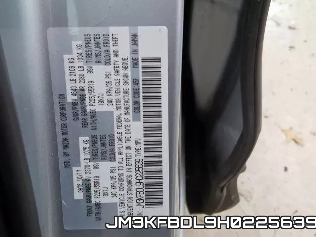JM3KFBDL9H0225639 фото 2