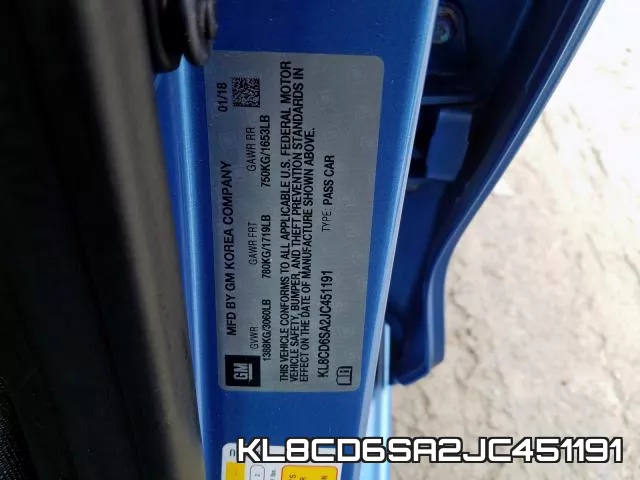 KL8CD6SA2JC451191 фото 2