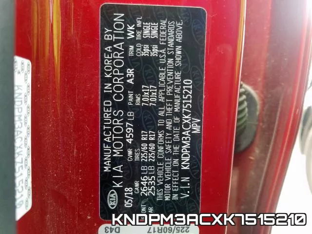KNDPM3ACXK7515210 фото 2