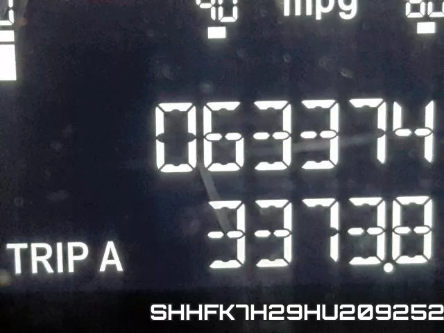 SHHFK7H29HU209252 фото 9