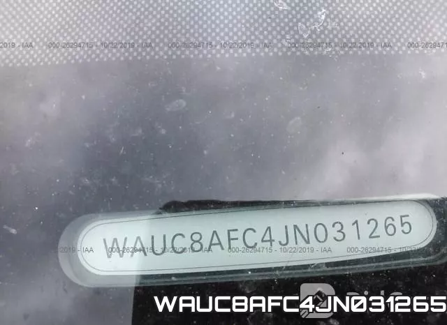 WAUC8AFC4JN031265 фото 10