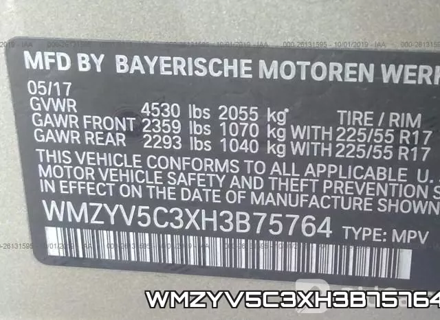 WMZYV5C3XH3B75764 фото 10