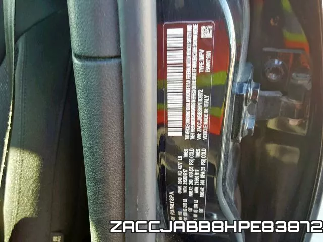 ZACCJABB8HPE83872 фото 2
