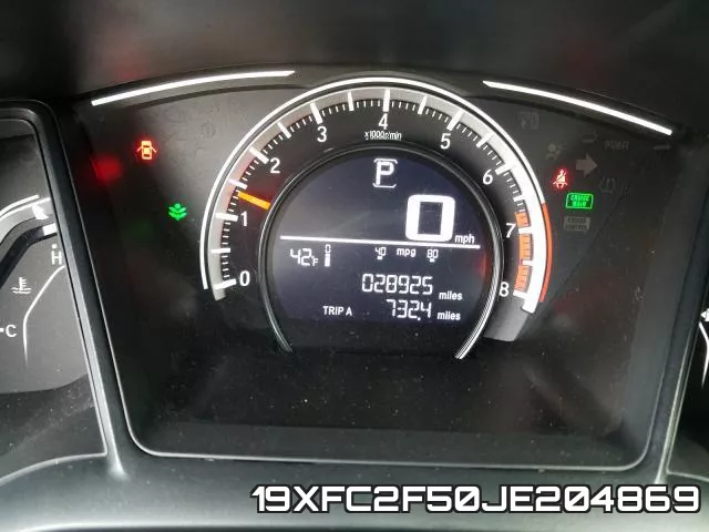 19XFC2F50JE204869 фото 9