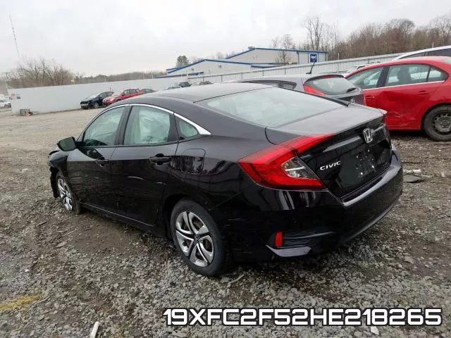 19XFC2F52HE218265 фото 4