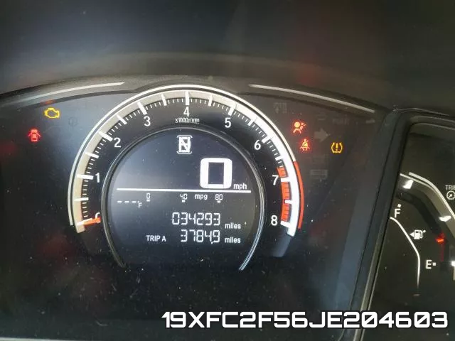 19XFC2F56JE204603 фото 9