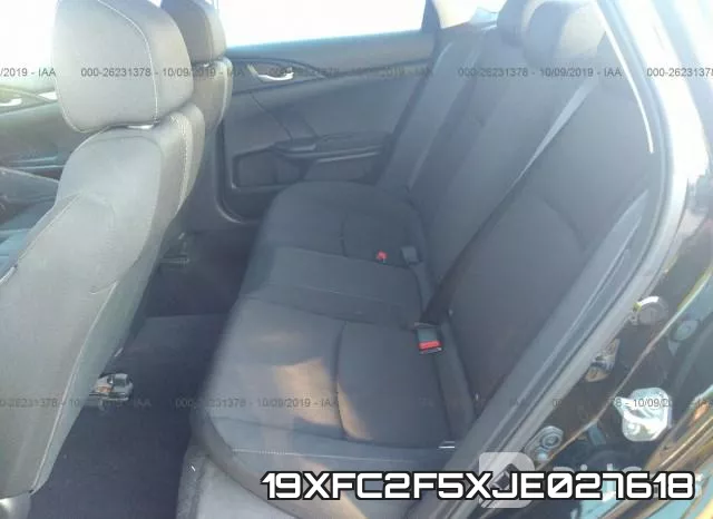 19XFC2F5XJE027618 фото 9