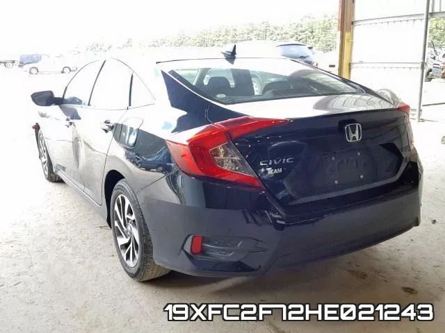 19XFC2F72HE021243 фото 4
