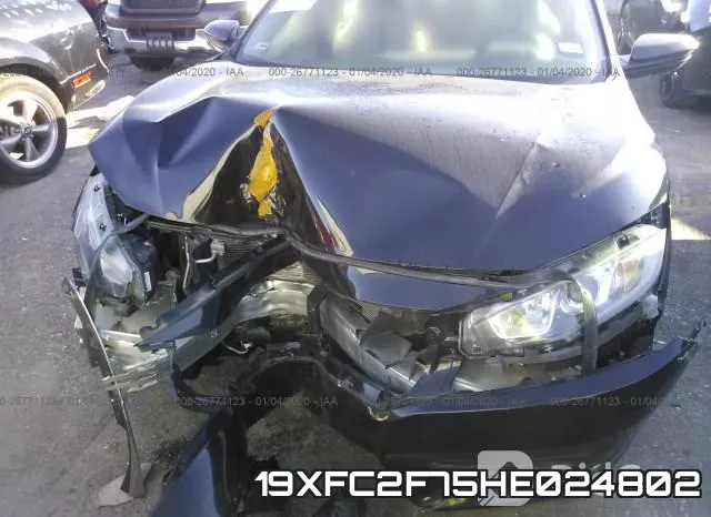19XFC2F75HE024802 фото 7