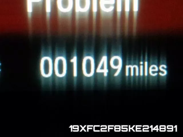 19XFC2F85KE214891 фото 9