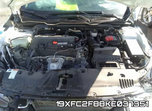 19XFC2F88KE037351 фото 2