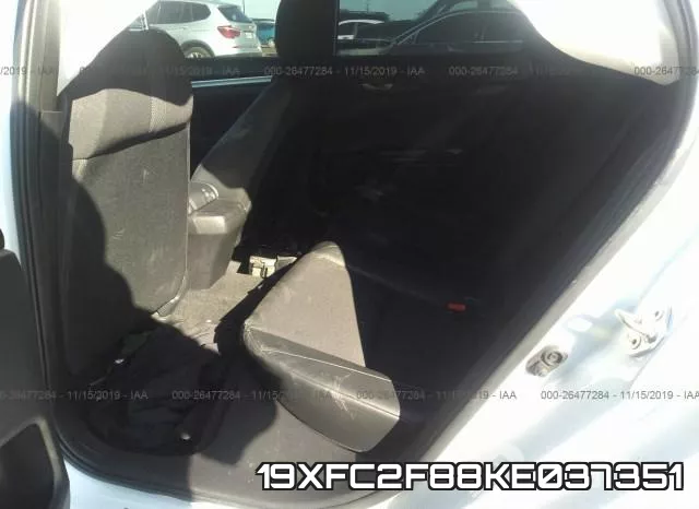 19XFC2F88KE037351 фото 9
