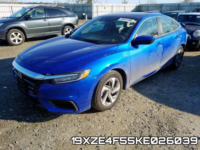 19XZE4F55KE026039 фото 3