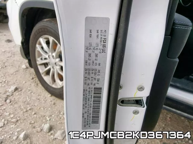 1C4PJMCB2KD367364 фото 2