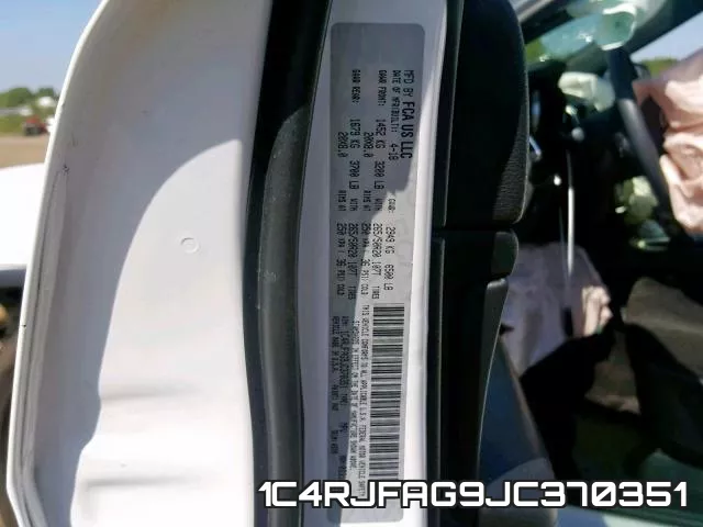 1C4RJFAG9JC370351 фото 2