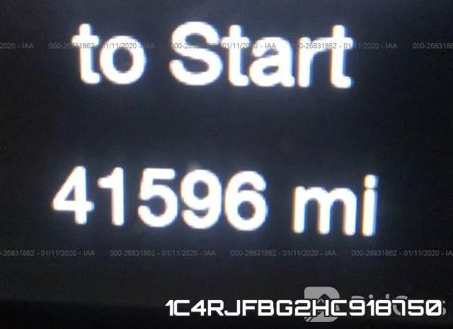 1C4RJFBG2HC918750 фото 8