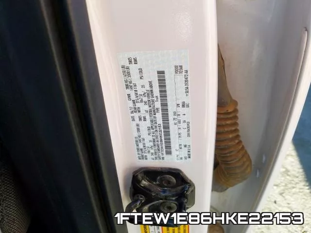 1FTEW1E86HKE22153 фото 2