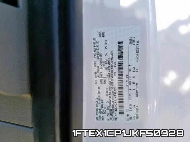 1FTEX1CP1JKF50328 фото 2