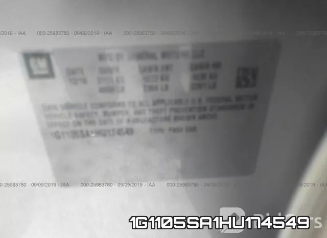 1G1105SA1HU174549 фото 10