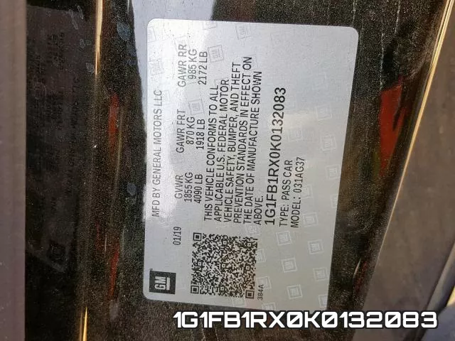 1G1FB1RX0K0132083 фото 2