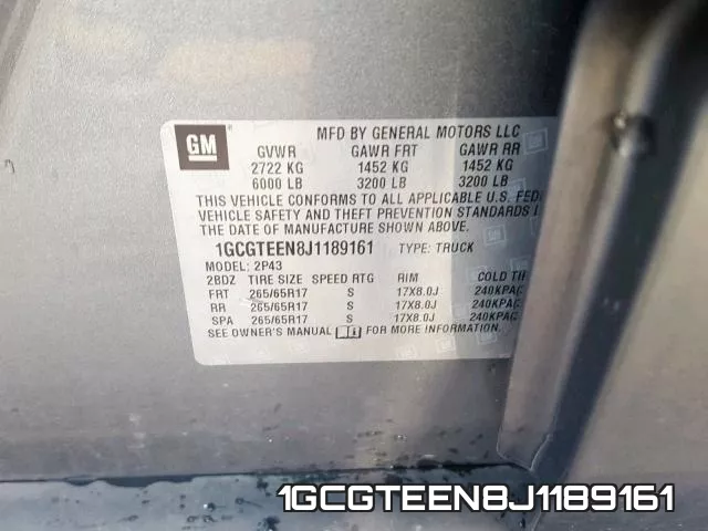 1GCGTEEN8J1189161 фото 2