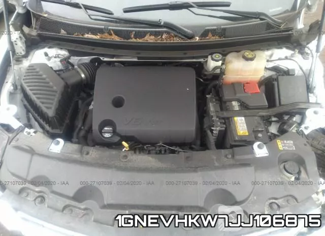 1GNEVHKW7JJ106875 фото 2