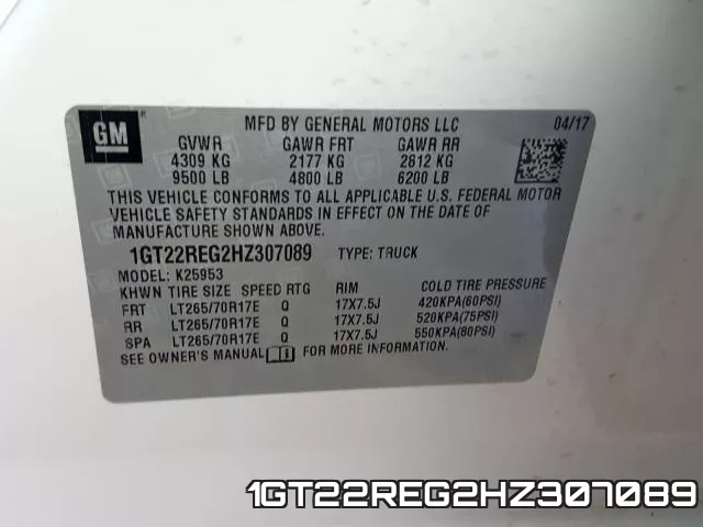 1GT22REG2HZ307089 фото 2