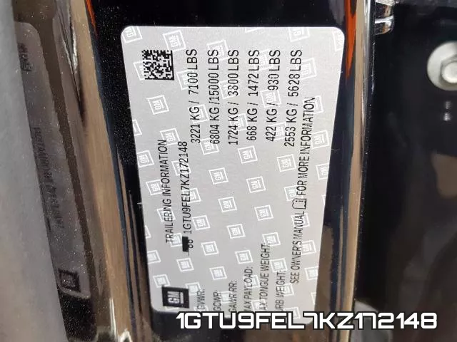 1GTU9FEL7KZ172148 фото 2