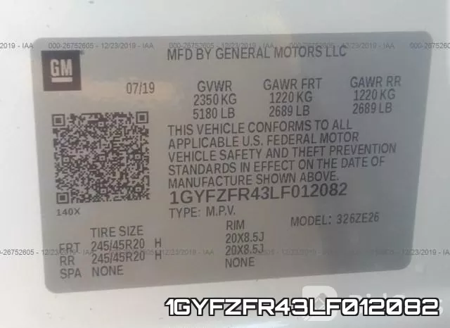 1GYFZFR43LF012082 фото 10