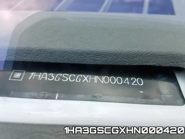 1HA3GSCGXHN000420 фото 2