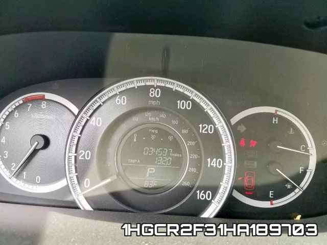 1HGCR2F31HA189703 фото 9