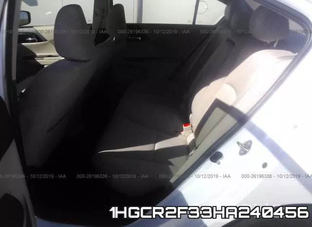 1HGCR2F33HA240456 фото 9