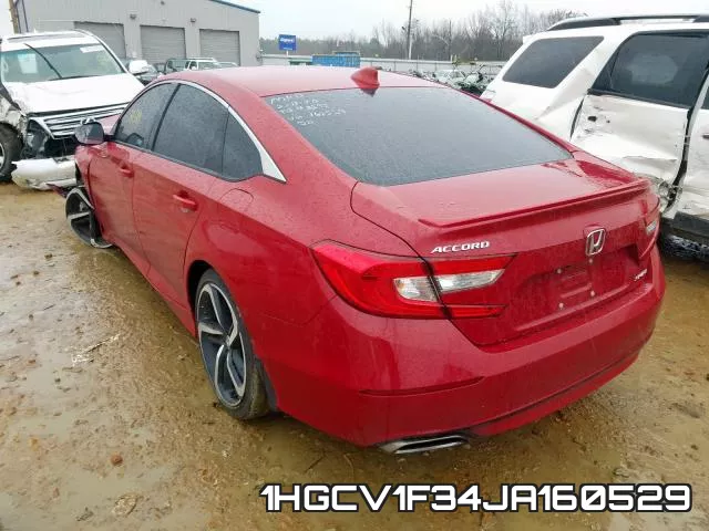 1HGCV1F34JA160529 фото 4