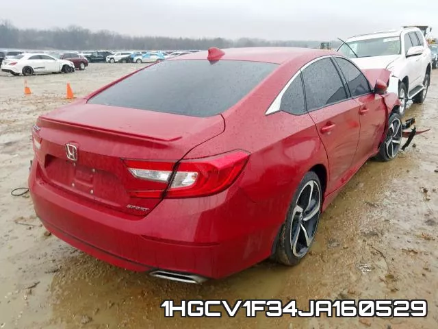 1HGCV1F34JA160529 фото 5