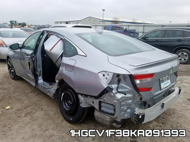 1HGCV1F38KA091393 фото 4