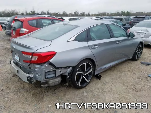 1HGCV1F38KA091393 фото 5