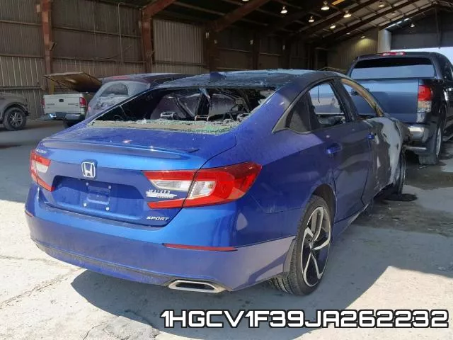 1HGCV1F39JA262232 фото 5