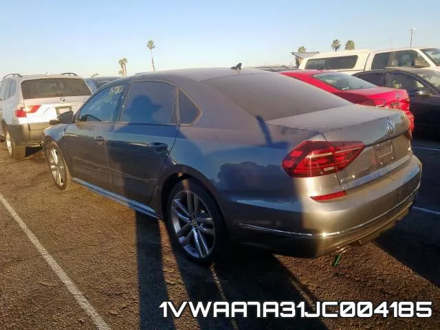 1VWAA7A31JC004185 фото 4