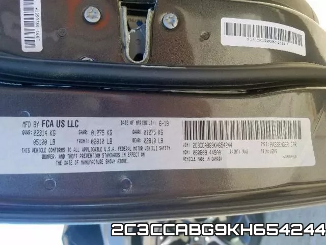 2C3CCABG9KH654244 фото 2