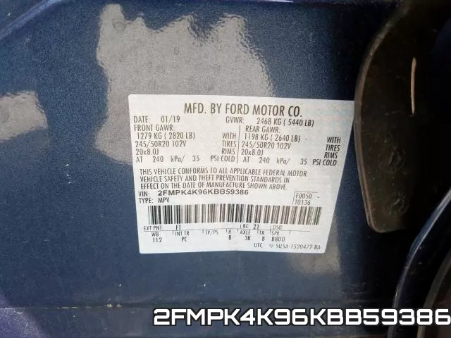 2FMPK4K96KBB59386 фото 2