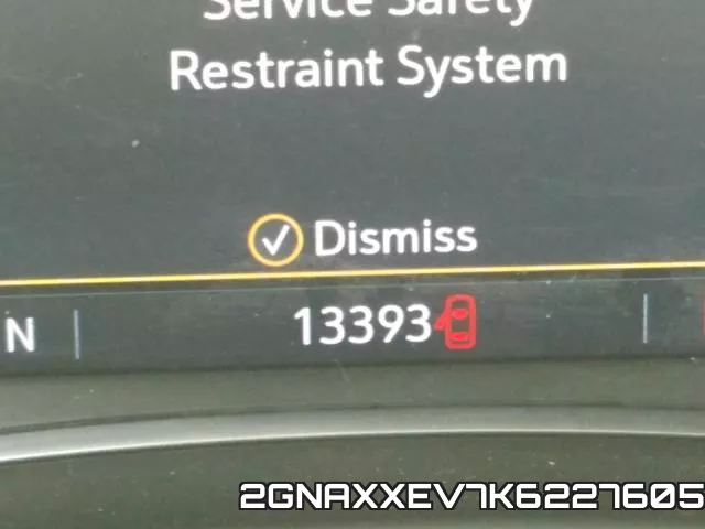 2GNAXXEV7K6227605 фото 9