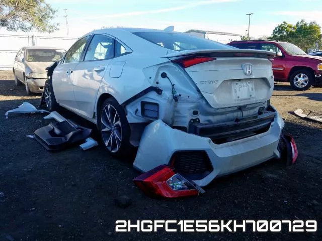 2HGFC1E56KH700729 фото 4