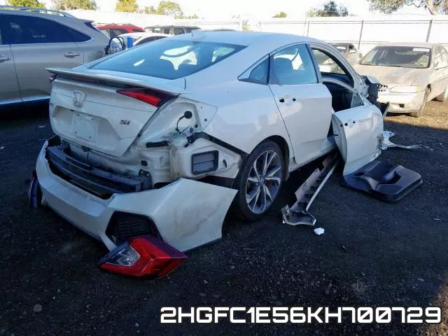 2HGFC1E56KH700729 фото 5