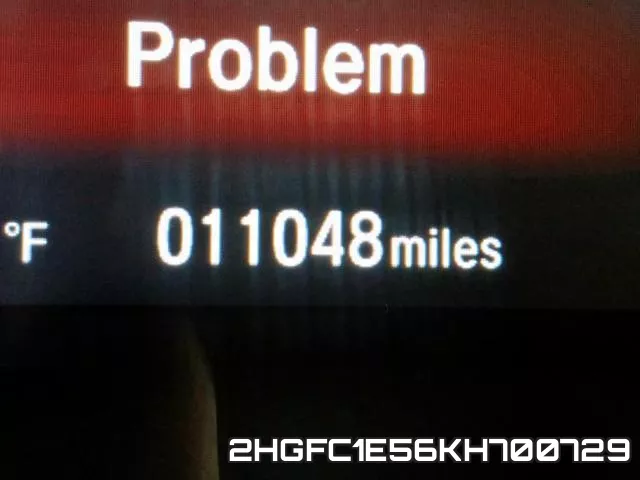 2HGFC1E56KH700729 фото 9