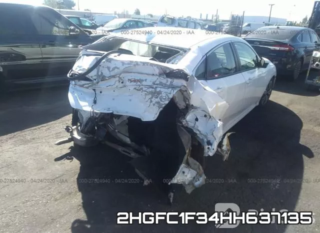 2HGFC1F34HH637135 фото 5