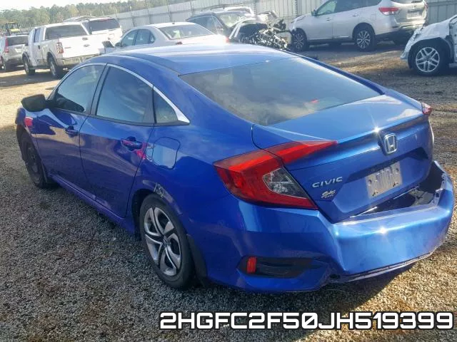 2HGFC2F50JH519399 фото 4
