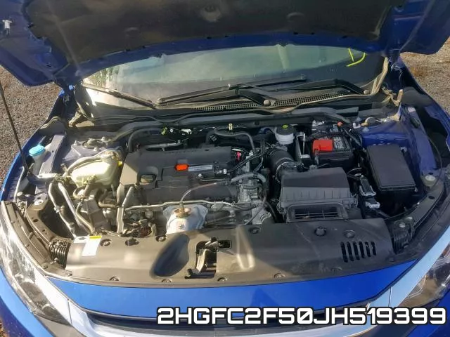 2HGFC2F50JH519399 фото 8